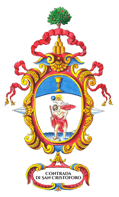 stemma della contrada di San Cristoforo